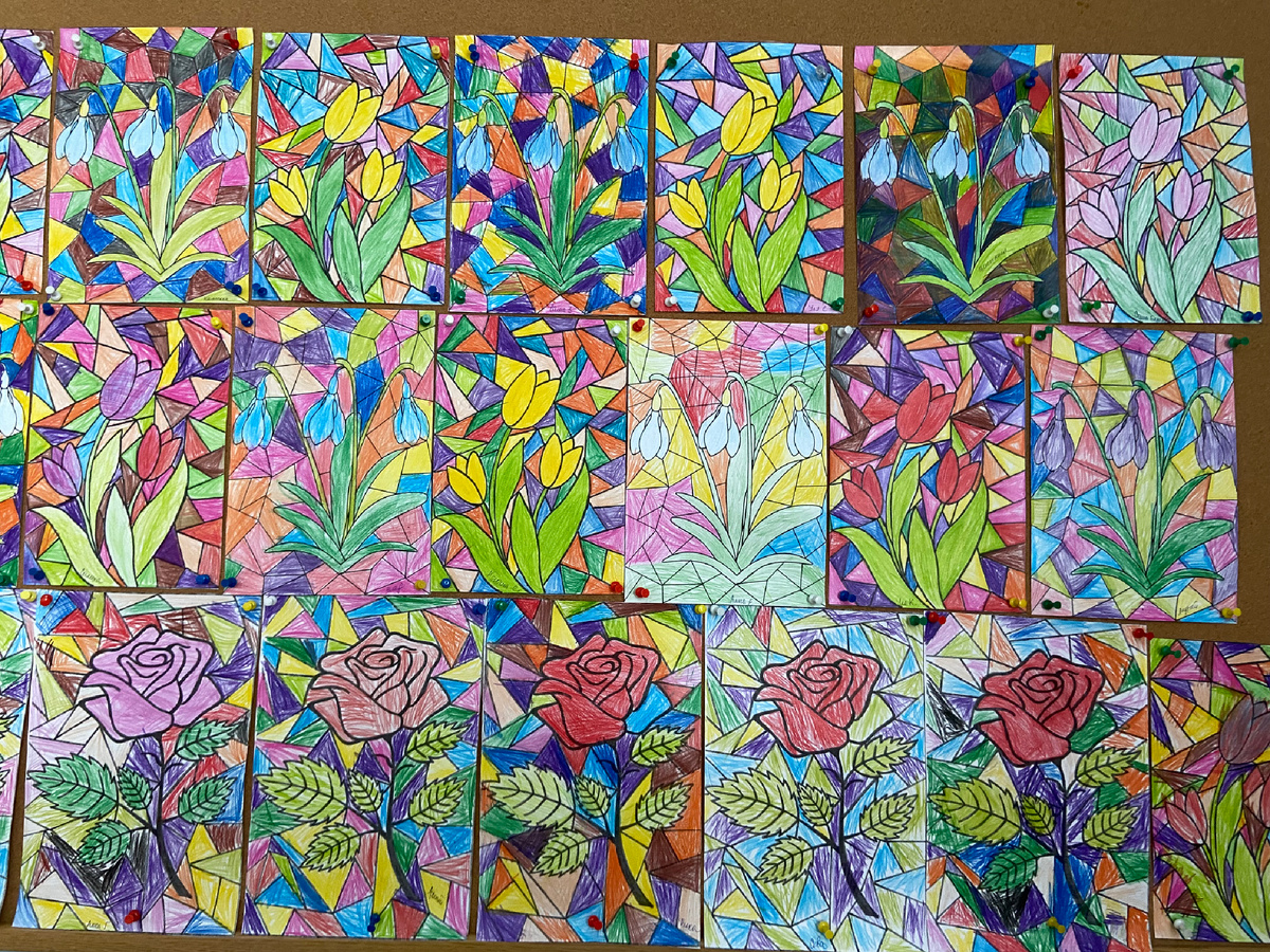 Пусть будет позитивная картинка, как дети рисуют в детском саду