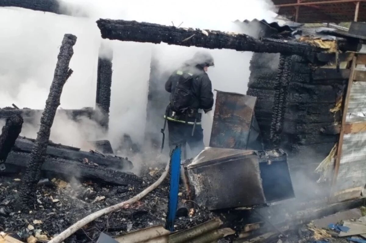    Житель Брянска получил ожоги на пожаре в частном доме на Волочаевской улице