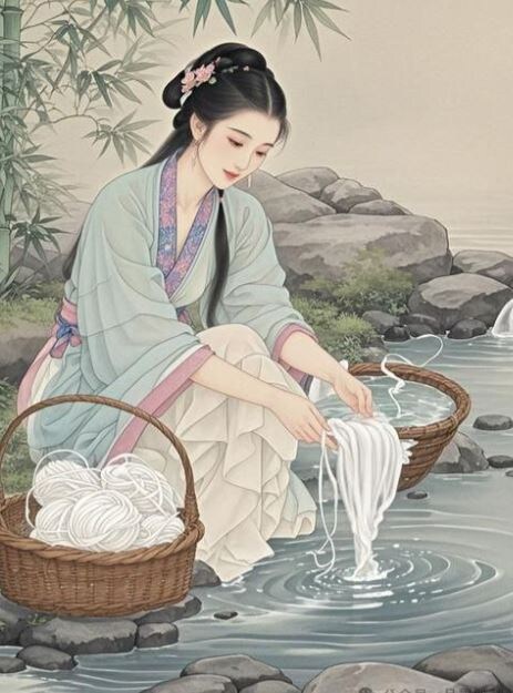 Прекрасная шпионка Си Ши глазами современного художника