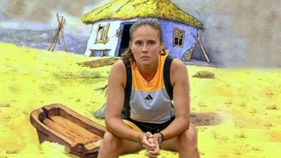    Та самая «теннисистка-уехантка» Касаткина, за которую по-хамски вступился Губерниев