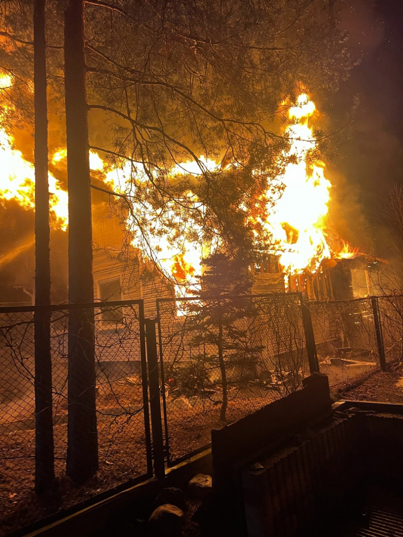    Газовый баллон взорвался в дачном доме под ПетрозаводскомОПС по Прионежскому району