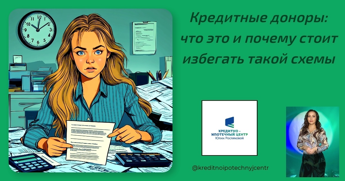    kreditnye-donory-chto-eto-i-pochemu-stoit-izbegat-takoy-skhemy Юлия Сергеевна Рослякова