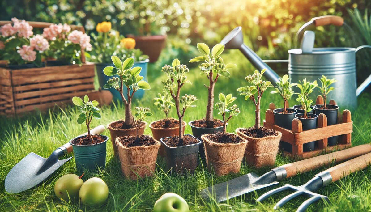 Саженцы плодовых деревьев