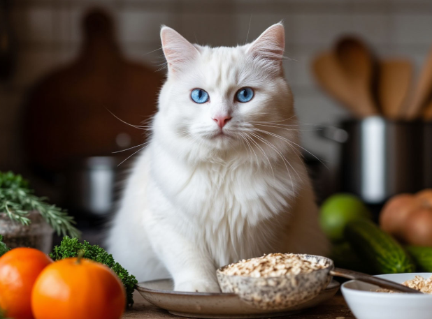 Такая же красивая киса есть в истториях рекомендуемого мной канала