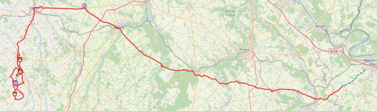 Маршрут гонки