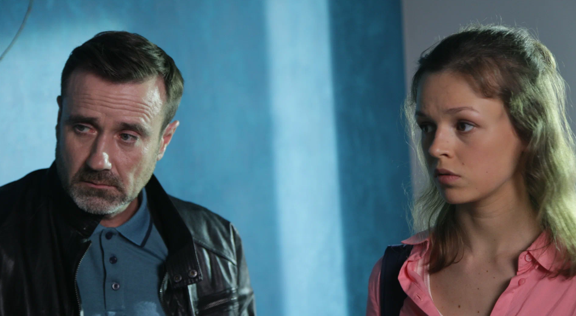 Фрагмент из сериала "Чёрная лестница"