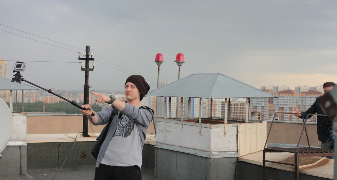 Фрагмент из сериала "Чёрная лестница"