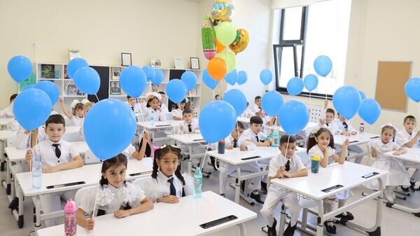    © Foto / Российско-таджикистанская школа им. Гагарина в Душанбе