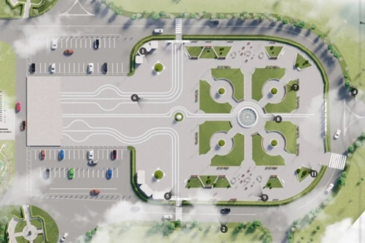    В Хабаровском крае в Ванино благоустроят площадь «Мира» за 150 млн рублей