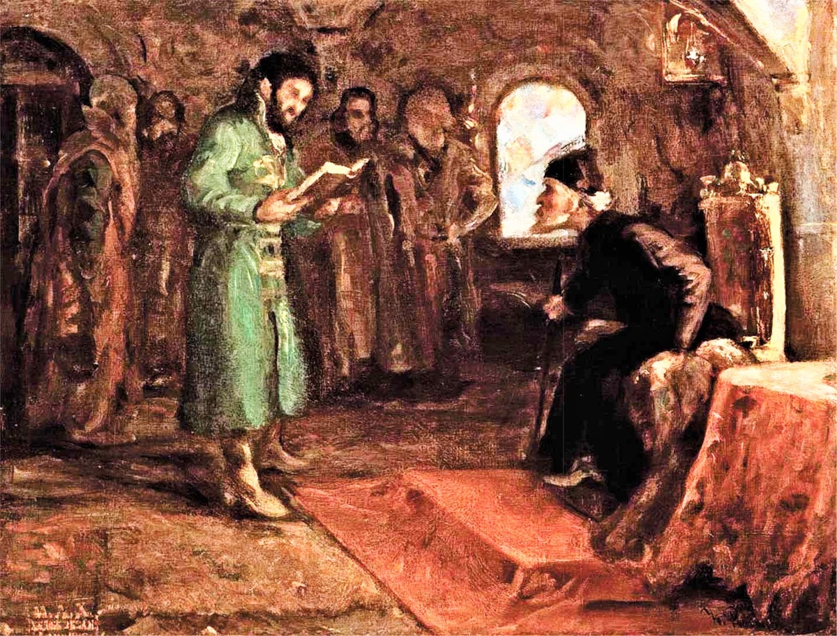 Борис Годунов и Иван Грозный