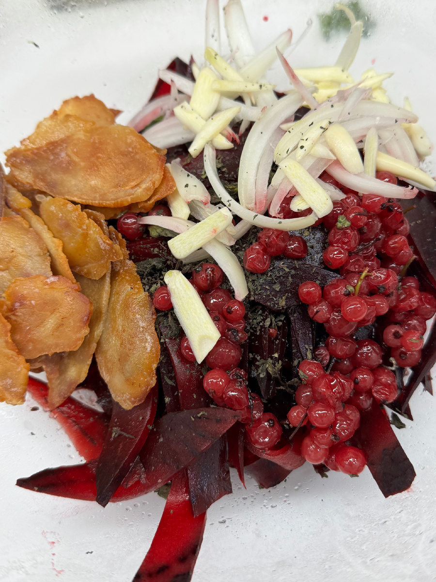 Сборка салата