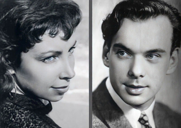 Ирина Ротова и Алексей Баталов.