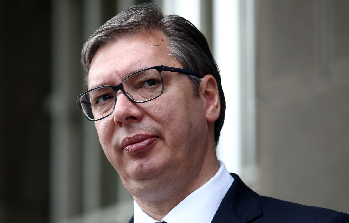    Президент Сербии Александар Вучич  Валерий Шарифулин/ТАСС