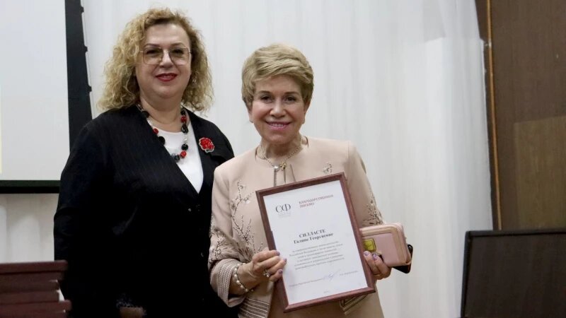     Профессор Силласте предложила меры для повышения рождаемости. Фото предоставлено партией СПРАВЕДЛИВАЯ РОССИЯ — ЗА ПРАВДУ.