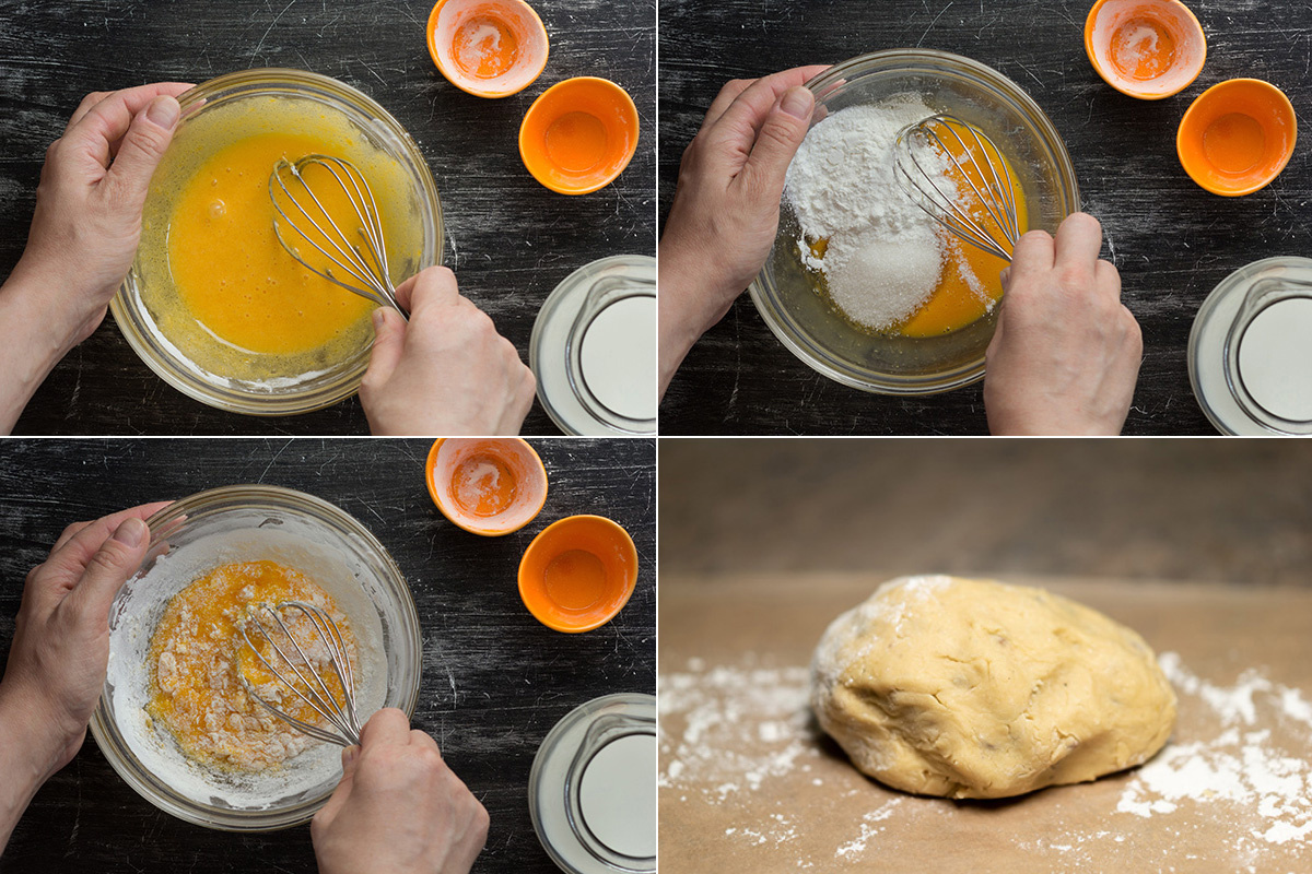 Песочное тесто лучше замешивать холодным. Источник: Shutterstock📷
