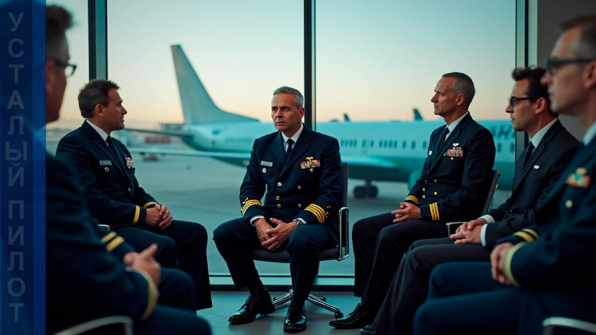 Командир экипажа, капитан Владимир Устинов, сидел уставший в маленьком кабинете, где специалисты компании и представители авиационной медицины пытались расшифровать произошедшее.