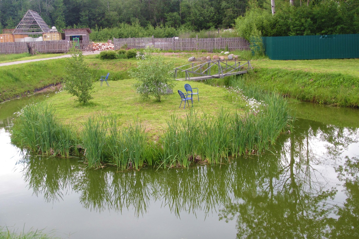 Островок, в прямом смысле слова