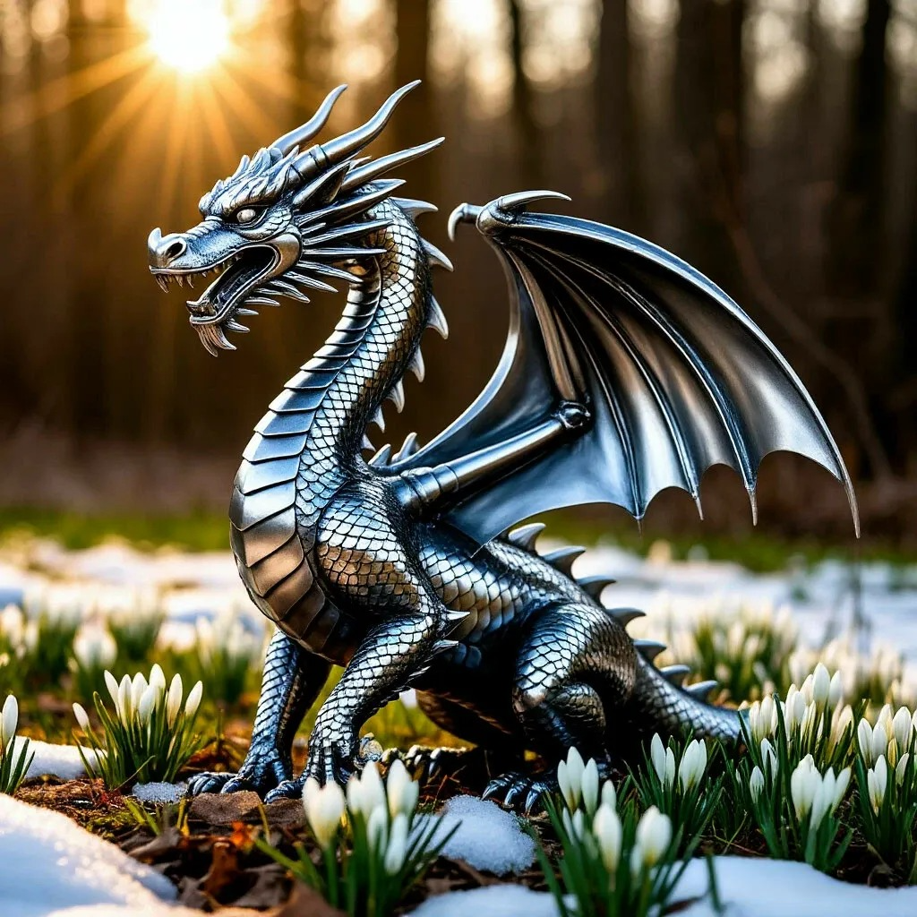 С 4 апреля по 5 мая 2025 года наступает месяц Металлического Дракона