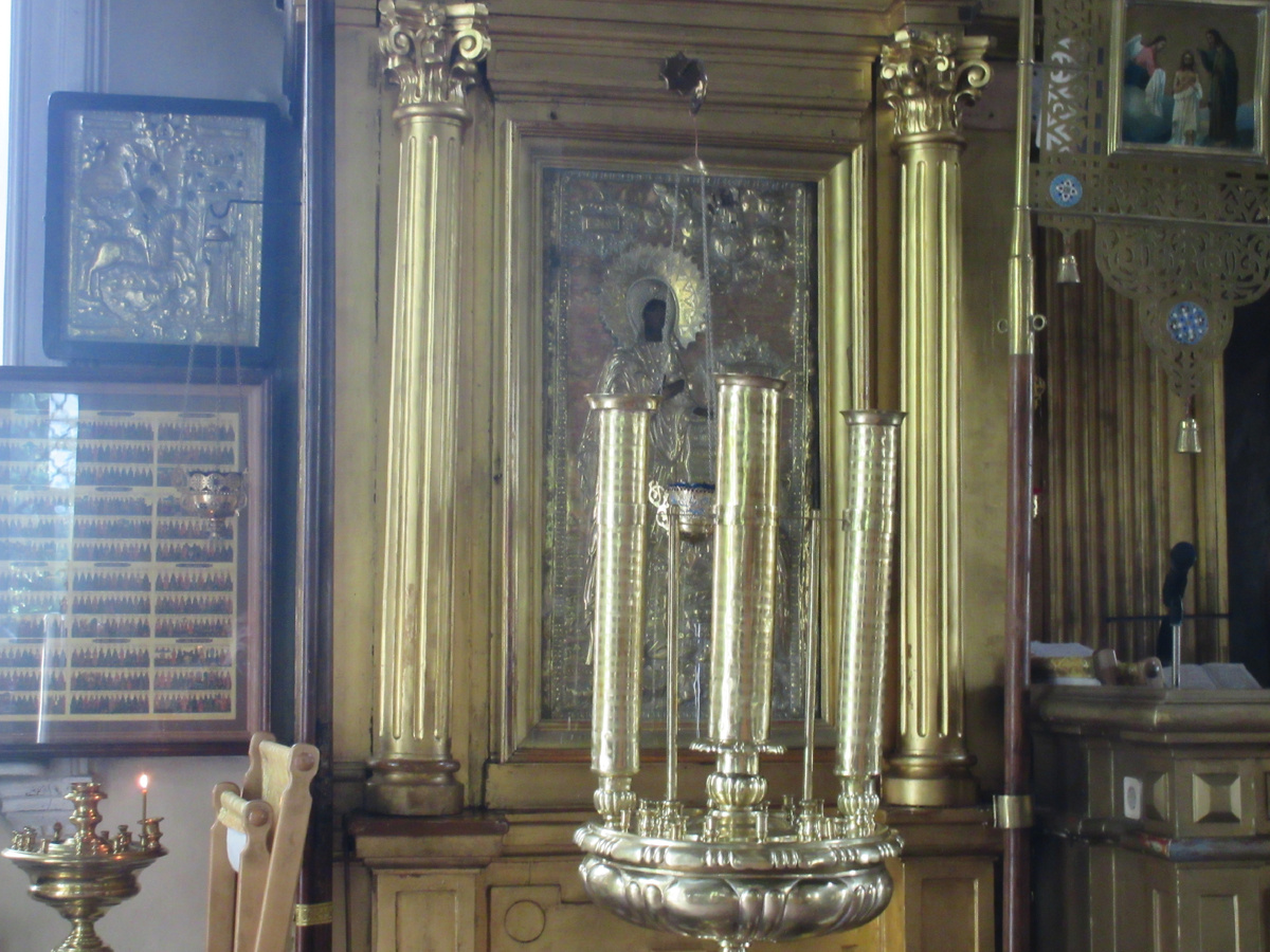 Список Боголюбской иконы XIX века из Троицкой церкви в Павлино (Троицкое-Кайнарджи)