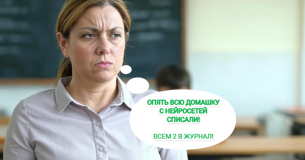 Учителя бьют тревогу. Больше 50% домашнего задания, выполняются при помощи нейросетей. Как это влияет на образование?