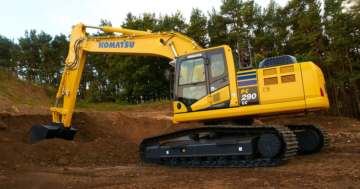 Японский производитель строительной техники KOMATSU