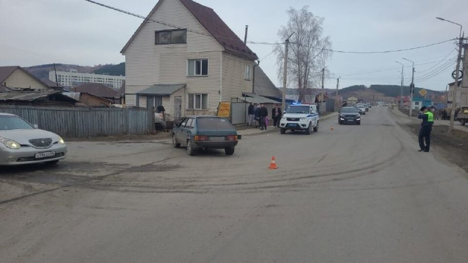    ДТП в Горно-Алтайске. Источник: МВД по Республике Алтай