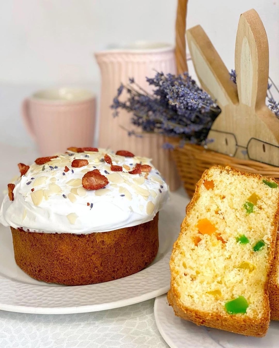 Кулич бездрожжевой