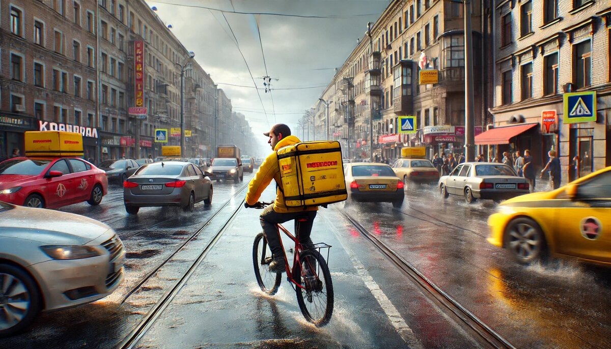 Работаю курьером в Москве и зарабатываю более 100 тысяч в месяц