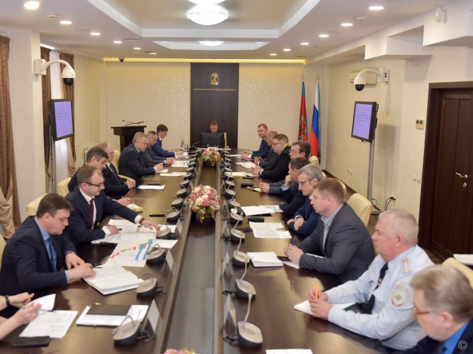    Совещание по синхронизации 2 апреля. Источник: Пресс-служба администрации Барнаула