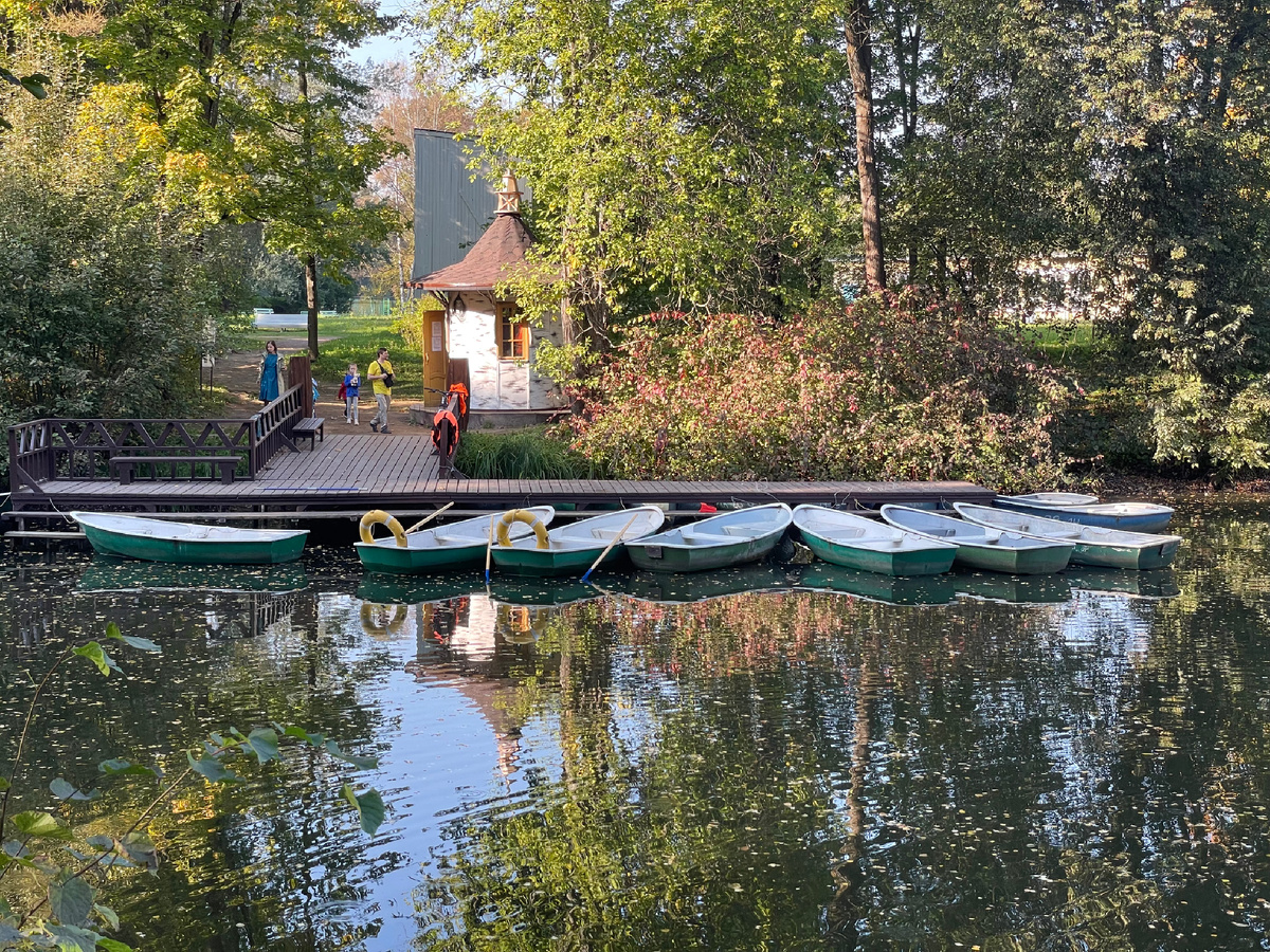 Станция лодочек на прокат