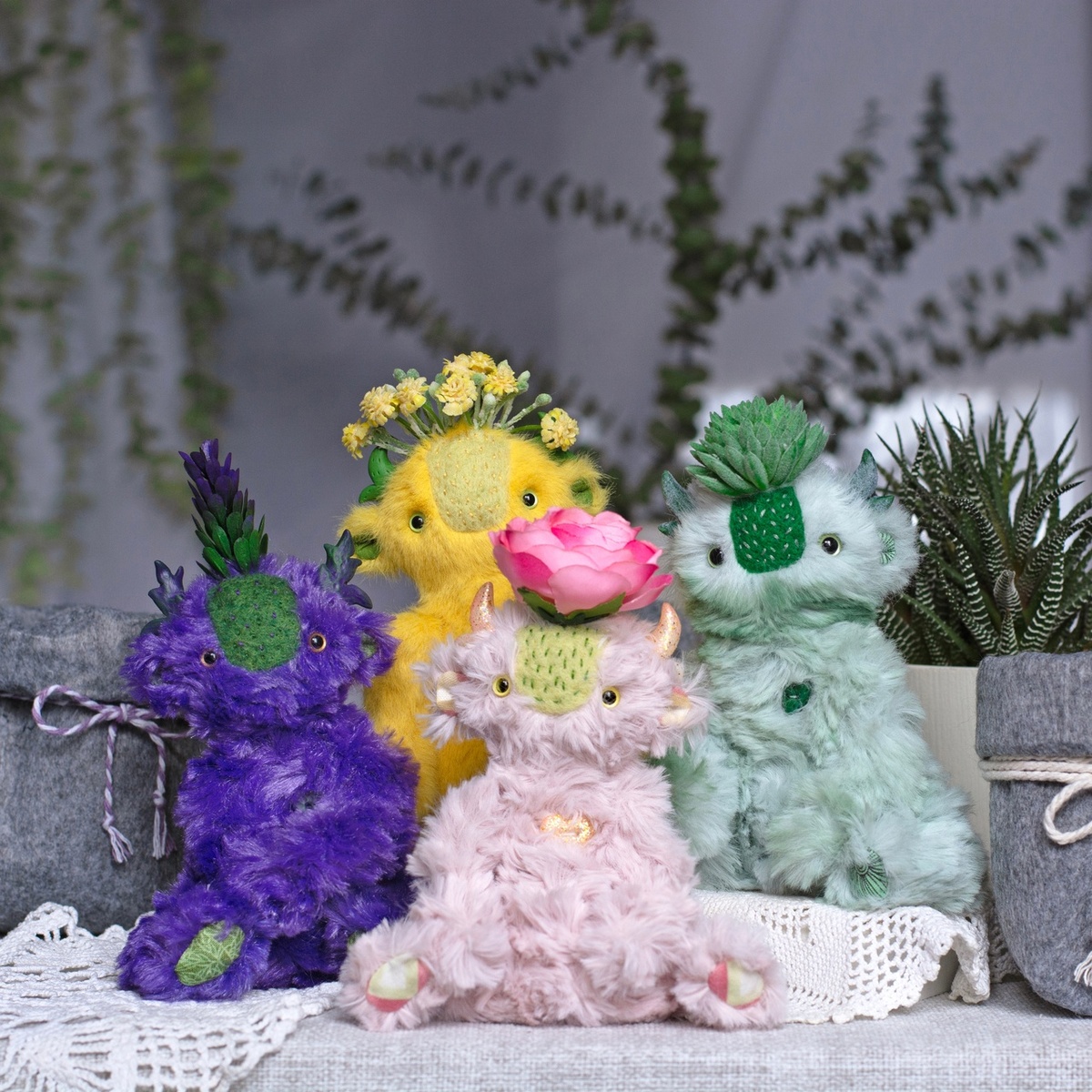    Каждого духа Наталья посвящает какому-то явлению или состоянию: например, в коллекции есть Дух Первого Дня Весны, Дух Обучения или Дух Времени. Фото: Doohigor. Игрушки ручной работы