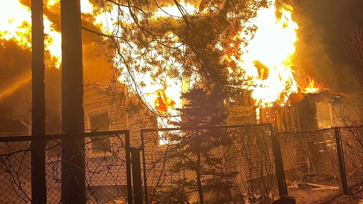     Источник: Отряд противопожарной службы Прионежского района / vk