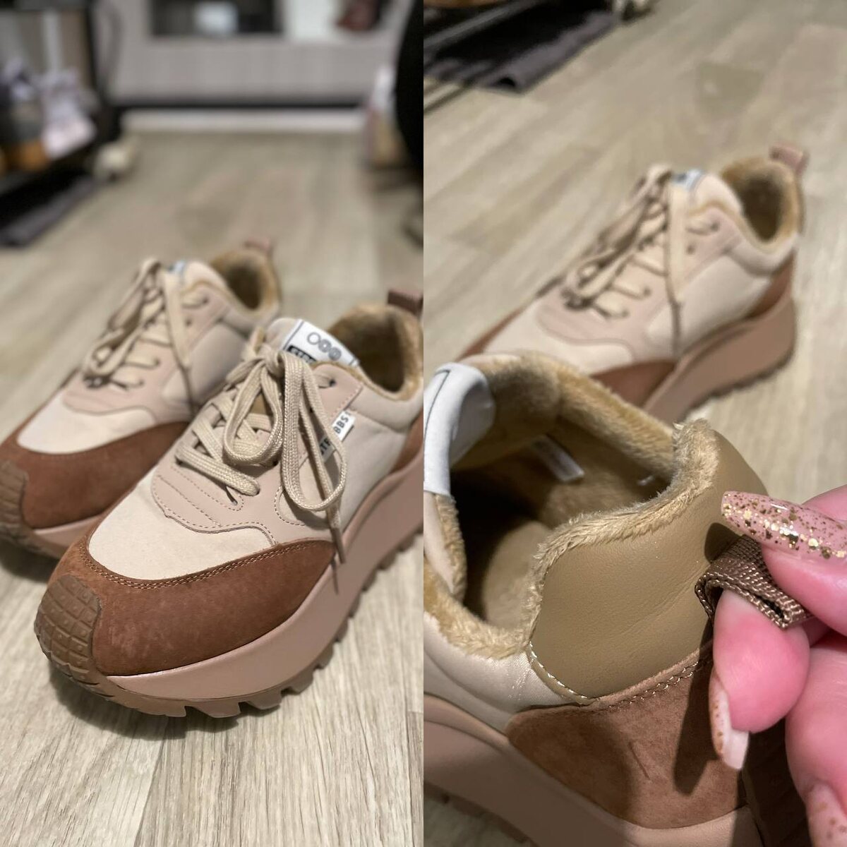 Мои кроссовки, из которых я сейчас не вылезаю, берегу ножки