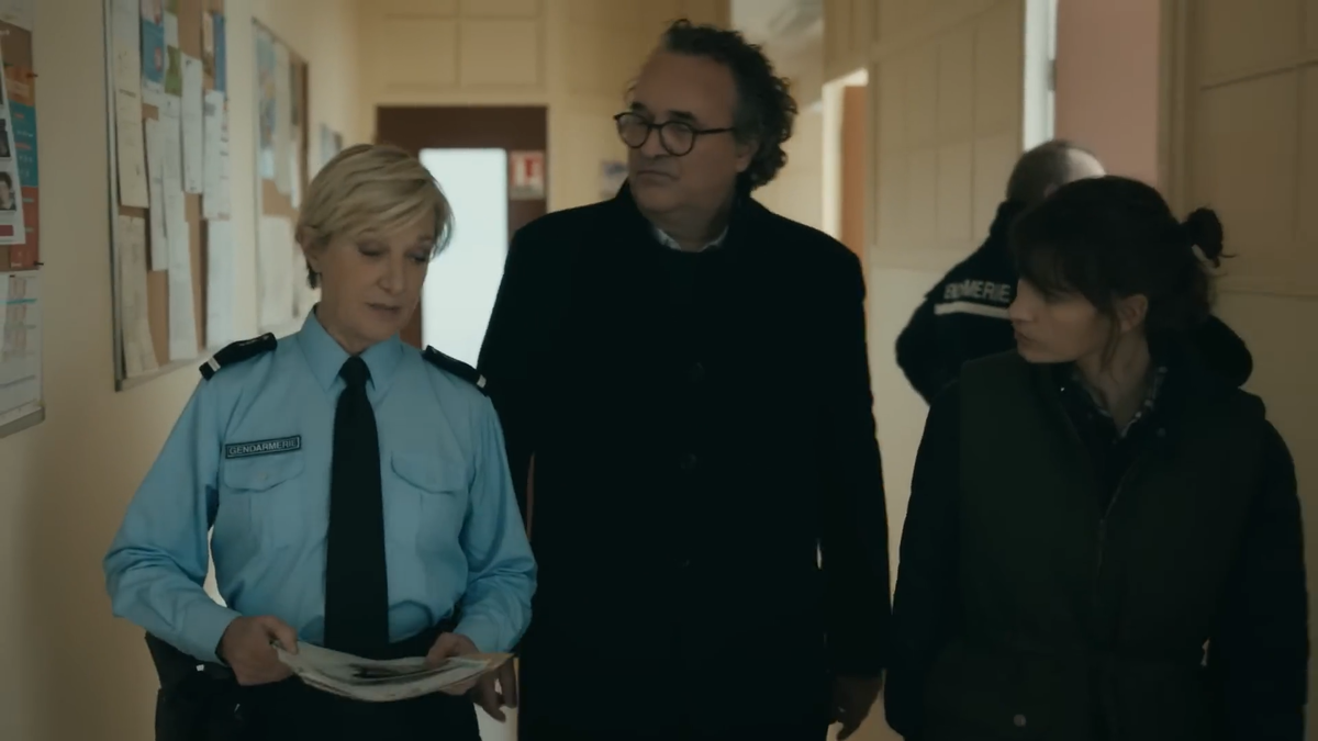 Кадр из фильма " Убийства в Амьене". Здесь и далее скриншоты автора.