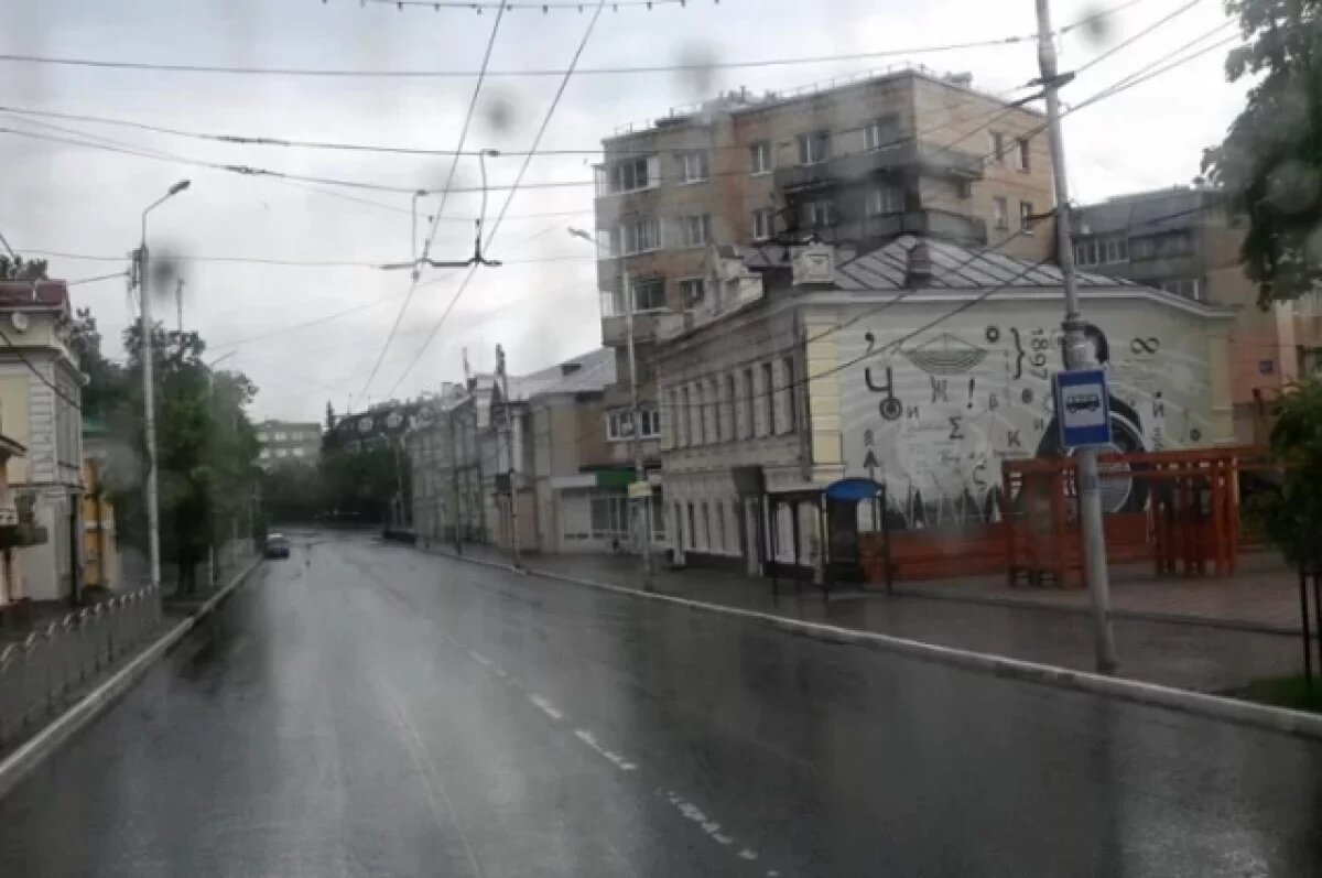    Калужская область попала в зону аномальных дождей