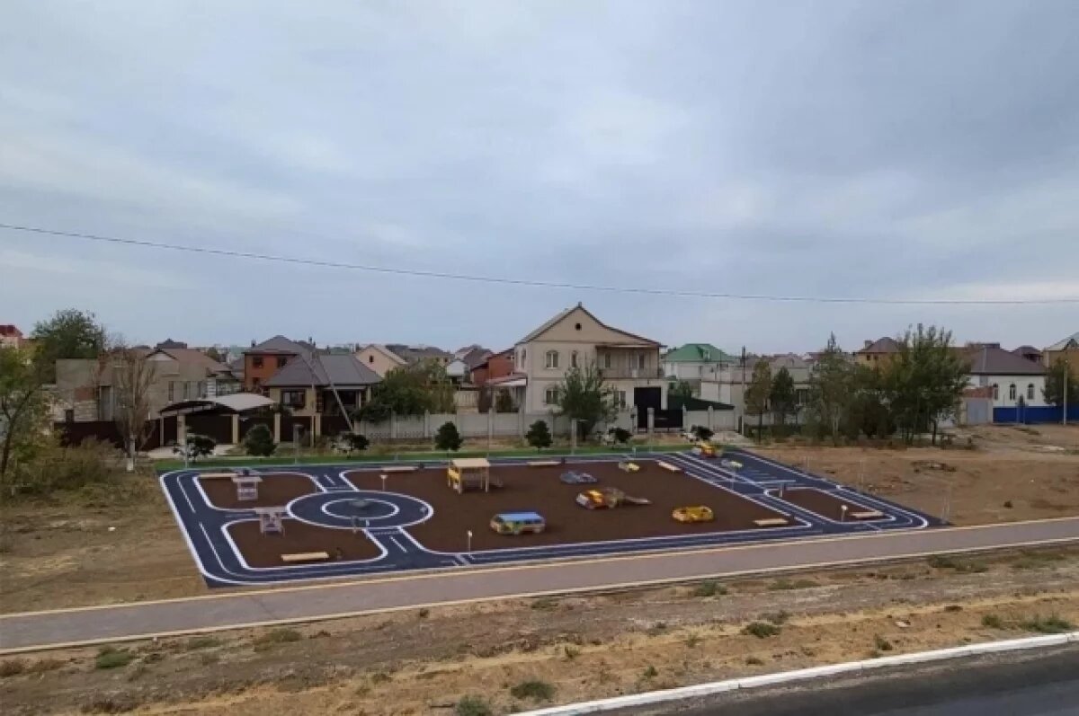    Юные астраханцы изучат ПДД в новом автогородке