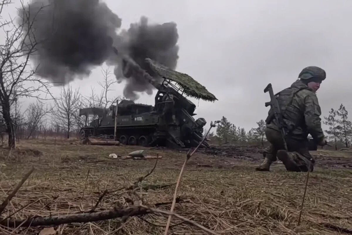    К югу от Запорожья уже полным ходом идет наступление.