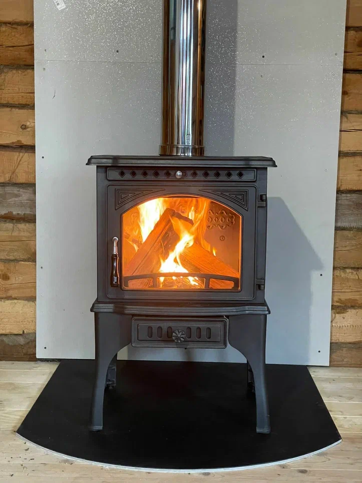 Чугунная печь-камин COOKER