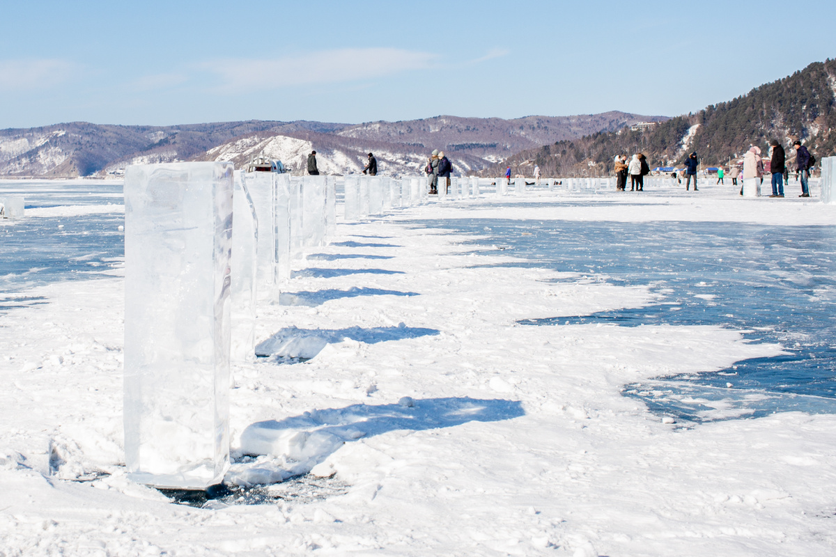 От парка развлечений на льду получились смешанные чувства от встречи с чудом природы.