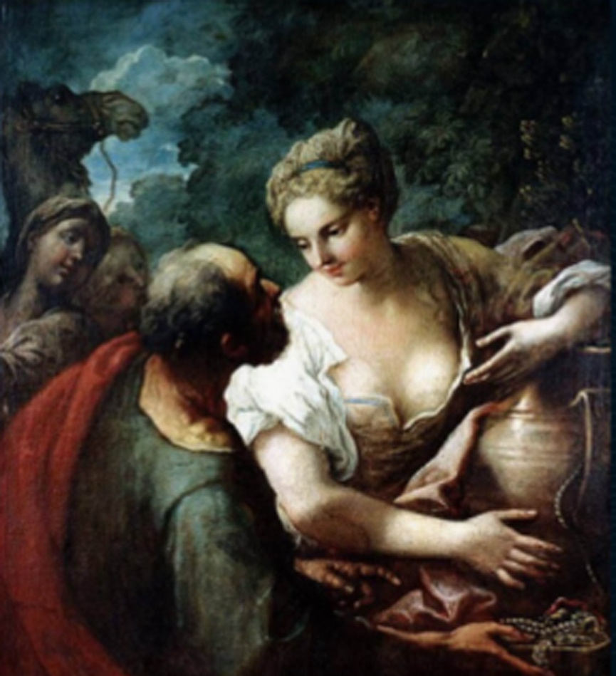 Тициан Вечеллио "Ревекка у колодца"