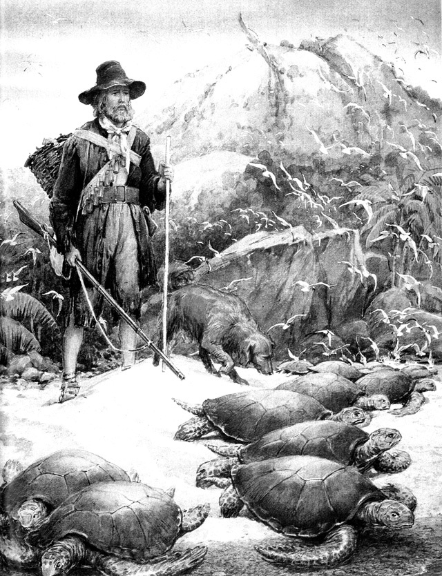 Робинзон на охоте