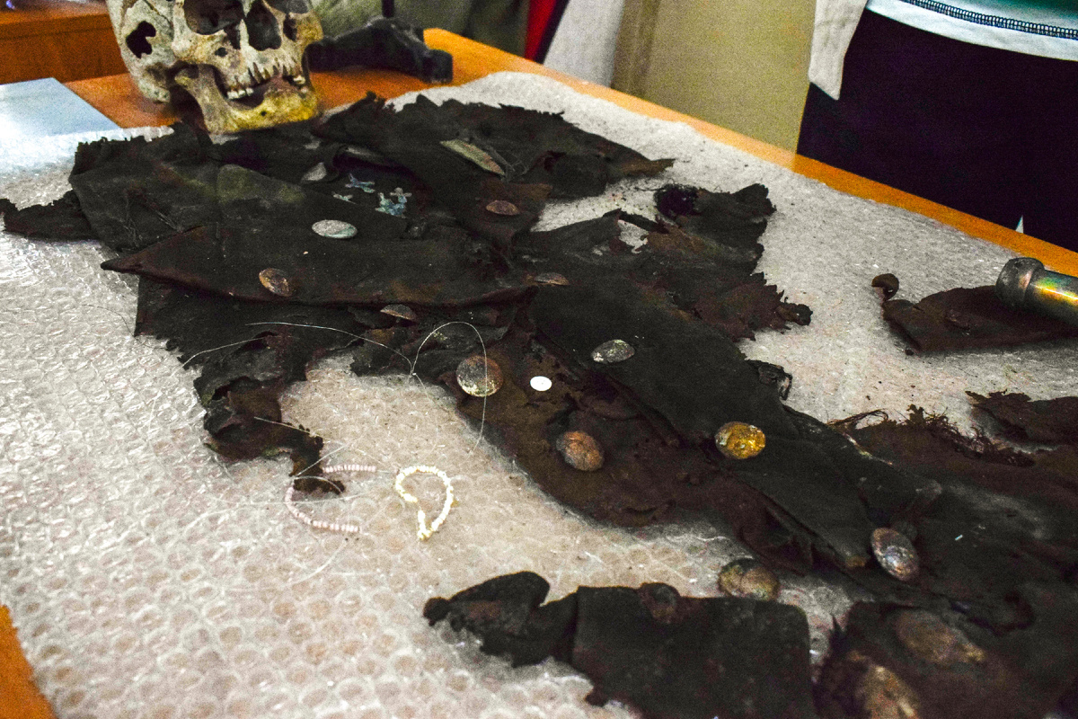 Из раскопок погребения в г. Самаре