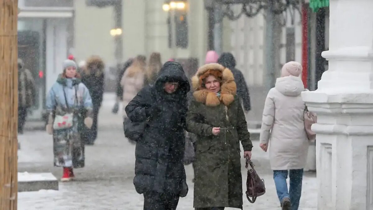    Весна в Москве.
