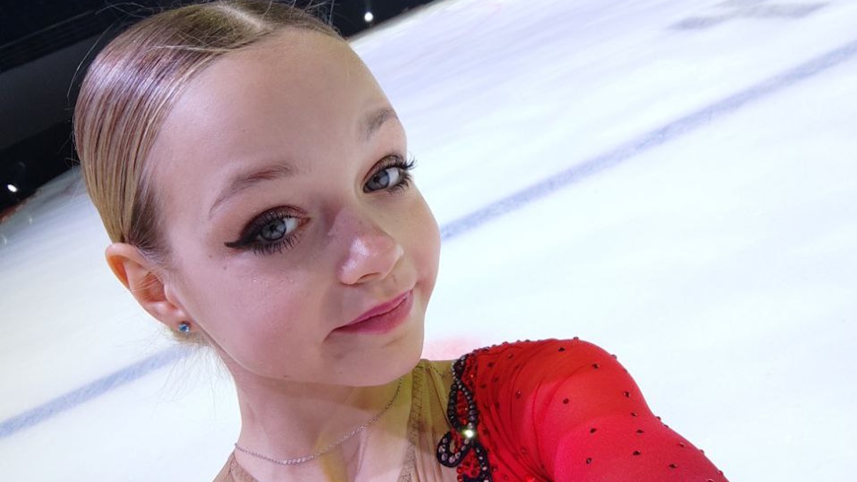    Елена Костылева. Фото: телеграм-канал фигуристки Елены Костылевой