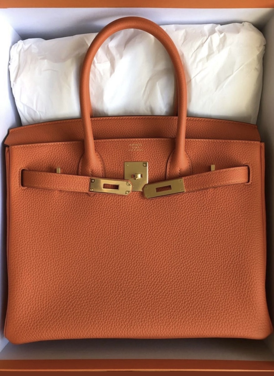 Hermes Birkin Orange