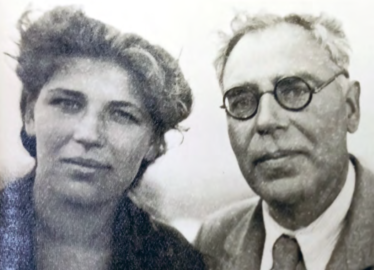 С отцом Иваном Диомидовичем. 1956 г.