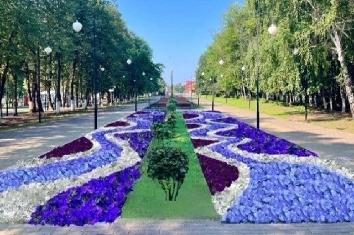    В Уфе в этом году высадят 1,2 млн цветов более 20 видов