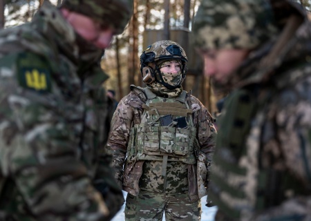    На Украине идёт набор женщин в подразделение «Гарпии»