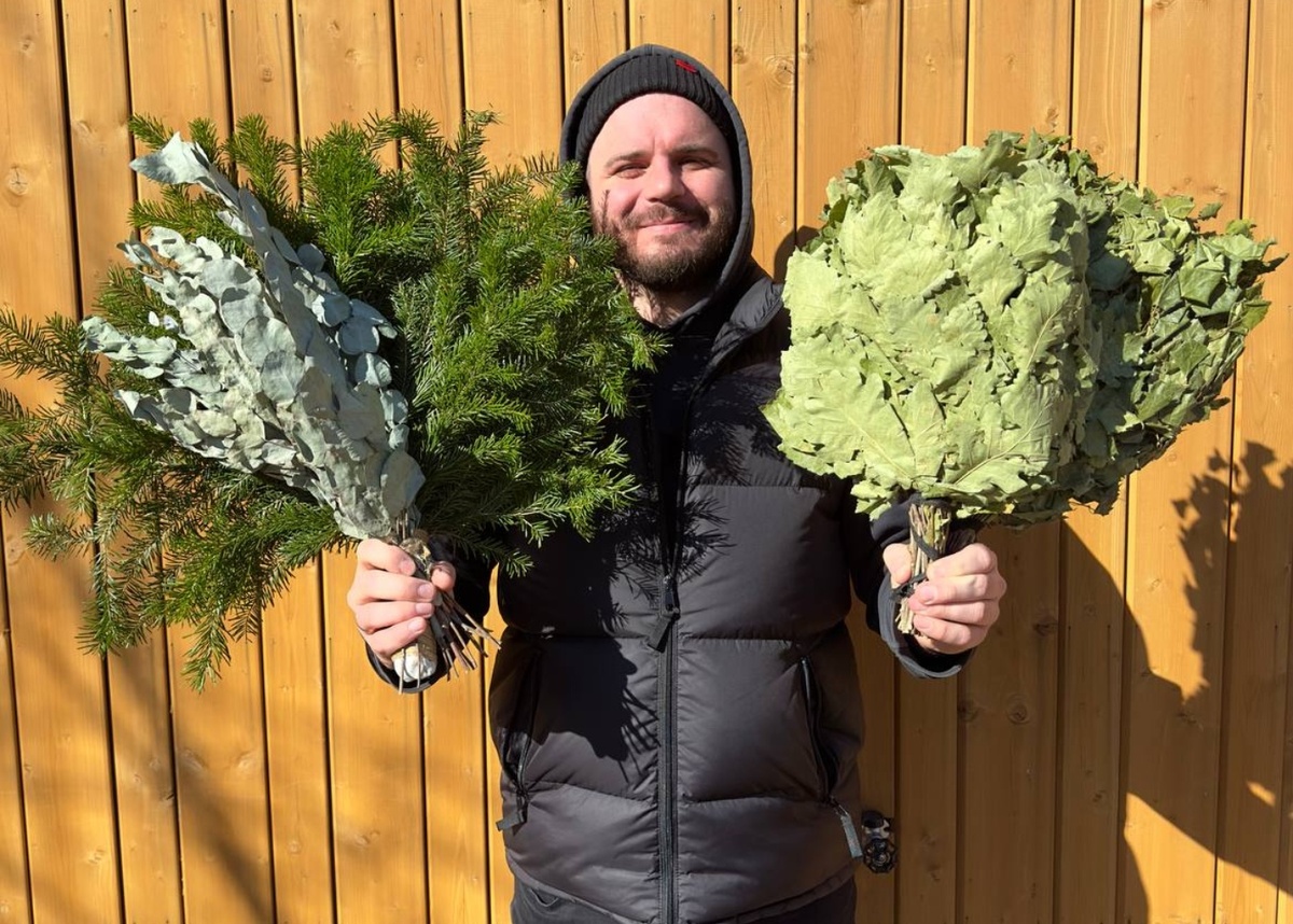 Минимальный набор веников, который берем с собой