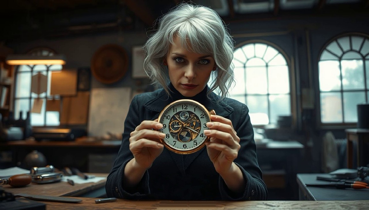 Незнакомка в мастерской